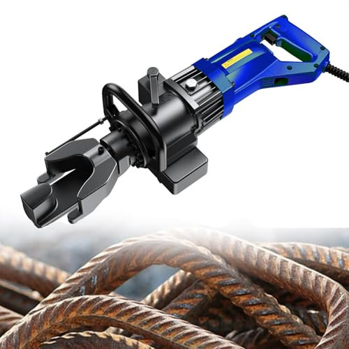 LHQYA 900 W Elektrische Bewehrungsbiegemaschine, Hydraulische Bewehrungsbiegemaschine Mit 2 Griffen, Biegewinkel: 0–130 °, Biegedurchmesser: 4–16 Mm, Biegegeschwindigkeit: 5 S, Zum Biegen