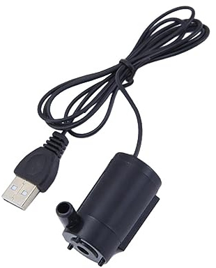 SUPVOX Bomba De Agua Sumergible Micro Usb Para Acuario y Fuente Pequeña Bomba Horizontal Silenciosa Segura Para Peces Con Motor Dc y Carcasa De Resistente