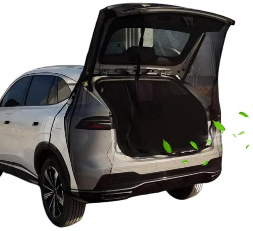Campingzelt für Auto, Campingzelt für Lieferwagen, Belüftung mit Netzgewebe für Tailgate, Privatsphäre, Bad, für Strand, Straße, Wohnmobil, LKW-Bett, lange Reisen