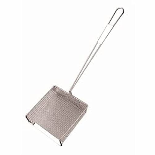Vogue J673 Chip Shovel With Raised Edges, Stainless Steel, 8