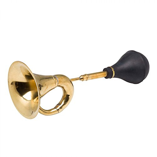 Horn oldtimer bilhorn Oldtimer horn bollhorn i antik stil taxi horn mässing