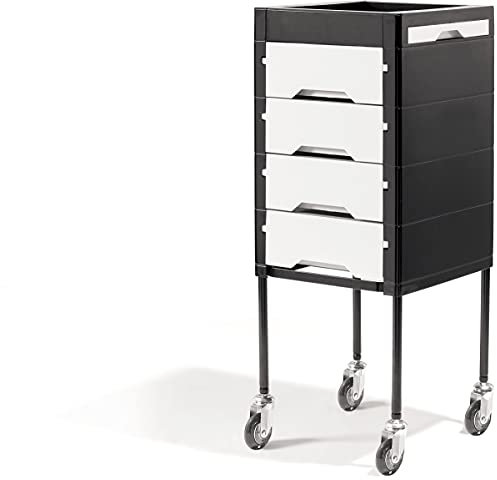 Sibel Secret Friseurwagen schwarz/cremeweiß
