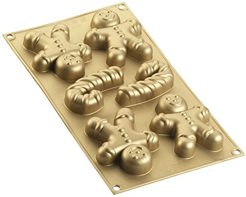 Silikomart 26.106.63.0063 Stampi, Silicone, Oro, 30x17.5x2.1 cm