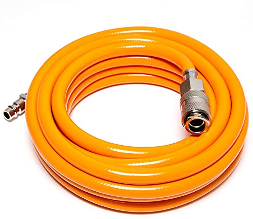 Druckluftschlauch 5 m 15 bar Luftschlauch Kupplung KFZ PVC Druckschlauch