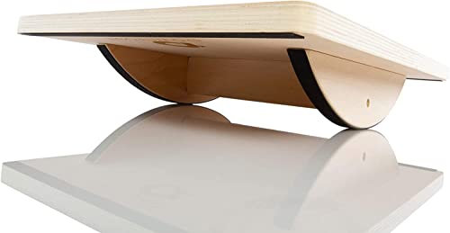 RPM Power Balance Board - Wooden Balance Board for Balance Training, Injury Prevention & Rehabilitation (Classic Balance Board)