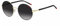 HUGO Damen HG 1237/S Sonnenbrille, Nero e ORO, 55