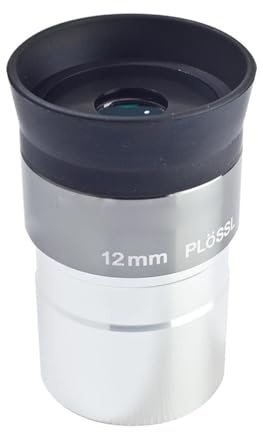 Teleskop-Zubehör-Set Optisches Okular 4-Element 1,25 Zoll Spotting Telescope Okular 4 mm 6 mm 9 mm 12 mm 15 mm 32 mm 40 mm Teleskop-Kamera (Color : 12mm)