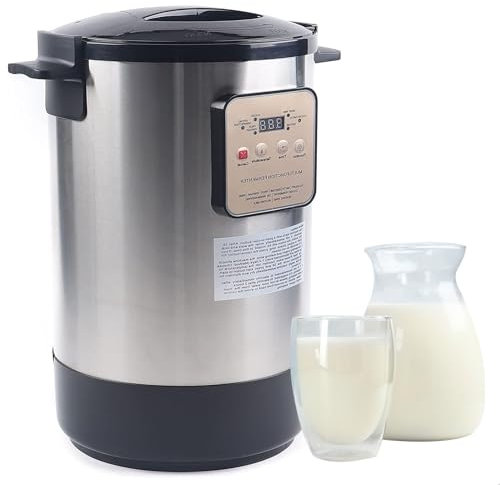 moupeaktain Yogurtera De 12L, Máquina De Fermentación Inteligente De Acero Inoxidable, Máquina Fermentadora Eléctrica Control De Tiempo Y Temperatura, para Hogar Comercial
