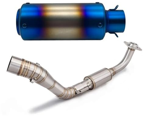 Terminal silencer accessories Motorcycle Exhaust Pipe Sliding Sleeve Front Center Connecting Rod Pipe Suitable For Y&amaha NMAX 155 NMAX125 2015-2019