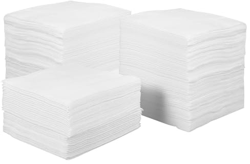Healvian Make up Entferner Pads Einweg 10x10cm 400 Stück Weiche Gesichtsreinigungspads Für Hauttypen Makeup Entferner Gesicht Augen Lippen