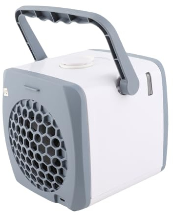 Zerodis Portable Air Conditioner, Mini USB Air Cooler with Humidifier and Fan for Bedroom Office Desk Small Spaces, Lightweight 880g 135x135x135mm