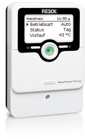 Heizungsregler Resol DeltaTherm HC mini (1 x FAP13, 1x FRP21, 1 x FRP6) – Komplettpaket