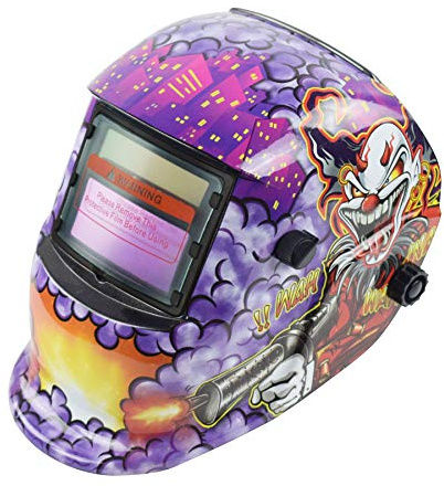 XTRM AUTO DARKENING WELDING HELMET Hi-Tech Grinding CE Approved Solar Power Function Professional Protective Gear Welding Tig Mig Arc Welders Mask Helmet + Lens