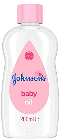 Johnson's Babyöl, Unparfümiert, 200 milliliter