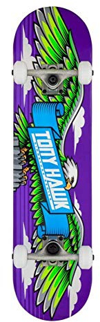 Tony Hawk SS 180 Skateboard komplett 7.75 Wingspan Purple