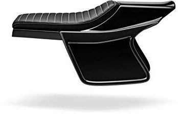 Universal Flat Track Sitz D-Racer (schwarz)