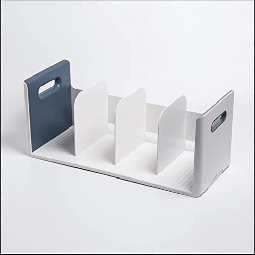 Buchstützen Leseständer, Buchende Modern Bookend Plastic Bookends Haushaltsbuch Unterstützt Einfaches Buch Endmode Nette Klassische Persönlichkeit Bücherstützen für Bibliothek(Color:E)