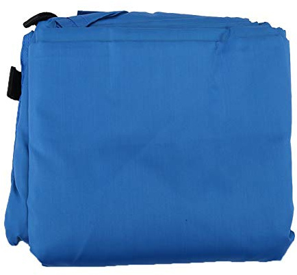 wasserdichte, Leichte, Tragbare Zeltplane, Anti-UV-Silberbeschichtungsmaterial, Camping, Reisen, Angeln, 3 X 2,9 M, 210 T Stoff (Blau)
