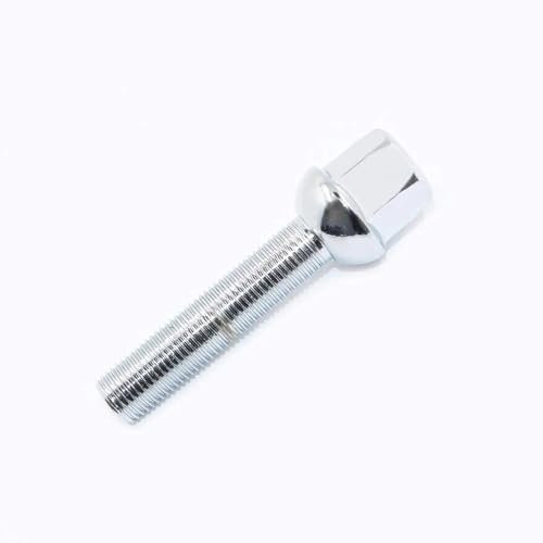 WTIXCRQ Radbolzen Radschraube Radschrauben Radbolzen Radmuttern Radschrauben Alufelgen M12x1,25 72mm F321CC 8St(10pcs)