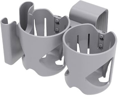 Kinderwagen Getränkehalter Kinderwagen Zubehör Halter Auto Getränkehalter für Kinderwagen Tragbarer Getränkehalter mit Telefonständer Kinderwagen Becherhalter mit abnehmbarem Flaschenhalter für