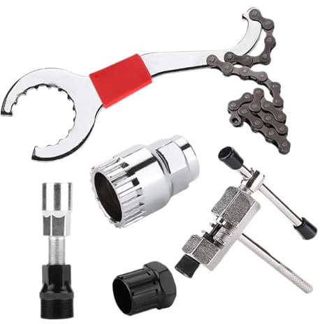 Biicycle Repair Tool Set - Cycling Maintenance Tools | Portable Bike Toolkit | Multi-Functional Repair Equipment | Pedaling Apparatus Renew| Tail Hook Wrench Gadget for Road Spiinning