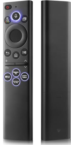 Telecomando-Vocale-per-Samsung-Smart-TV, Universale BN59-01385A-telecomando-per-TV-Samsung - Crystal UHD Neo QLED MICRO Monitor Frame Serie