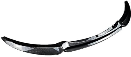 Becquets Avant Lot De 4 Diffuseurs De Pare-Chocs Avant pour BMW E82 E88 Série 1 118d 120i 120d 125i 135i 2008-2013(Glossy Black)