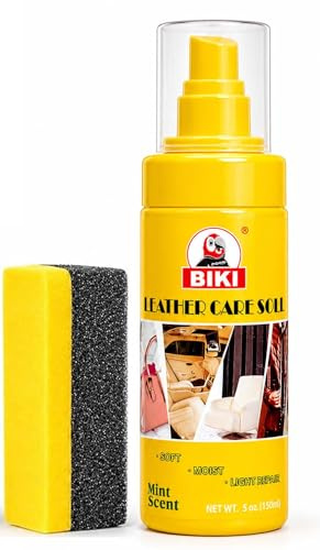 RARESHINE Leather Care Kit, Leather Cleaning Solution for Sofa, Car Seat, Handbags, Shoes, and Jackets – Deep Cleaning, Polishing & Shining Set 150ml – Smooth Leather Accessories
