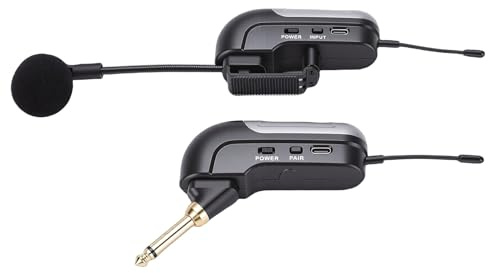 Akkordeon-Instrumentenmikrofon, HD-Sound, 30 M Reichweite, 6-Stunden-Batterie, Präziser Tonabnehmer für Bandauftritte und Bühnenshows