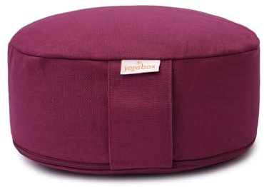 Yogabox Yogilino® Reise Meditationskissen/Yogakissen Mini oval