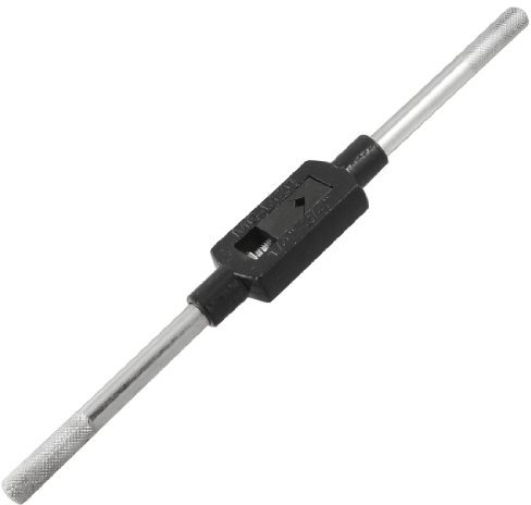 sourcing map Windeisen Einstellbarer Griff, 1/4-3/4 (UNC/UNF) / M6-M20 Kapazität Gewindeschneider Werkzeug 315mm Länge