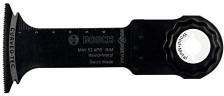Bosch Accessories Professional Tauchsägeblatt MAII 52 APB (für Holz & ungehärtetes Metall, Starlock Max, Zubehör Multifunktionswerkzeug)