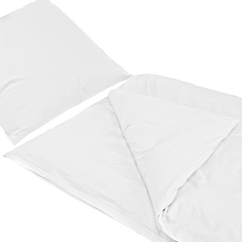 3 Teilig BETTWÄSCHE Set Microfaser Bettbezug Übergröße 200x200cm + 2x Kopfkissen 80x80cmTOP Qualität NEU Modern, Klassisch & Elegant Einfarbig Uni Weiss Weiß 3tlg
