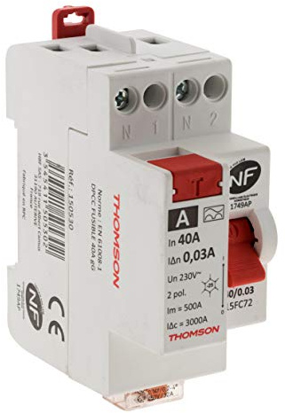 Thomson - Interrupteur différentiel à vis 40A type A NF