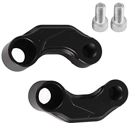 Spiegelverlängerungsadapter für R1200GS LC/ADV (2013-2018), R nineT/R1200R (2015-2017) - CNC Alu, 10mm Höhe + 45mm Länge