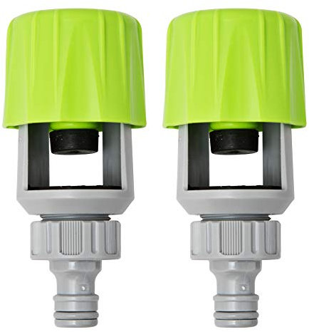 Pack of 2 x Kitchen Tap Hose Connector - Mixer Tap Hose Connector - Provides a Secure Connection to Your Watering System - Tap Connector for Hose Pipes.