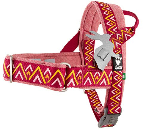 Hurtta Razzle-Dazzle H-Geschirr, Rote Beete, 35,6–45,7 cm