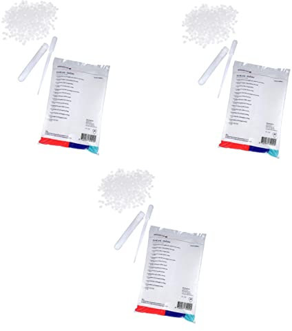 Covetrus Cvet UriGrit | Pack de 3 | 3 x 200 g | Litière de Perles pour échantillons d'urine chez Le Chat | pour Examiner l'état de santé de Votre Chat | Pipette et Tube de prélèvement Inclus