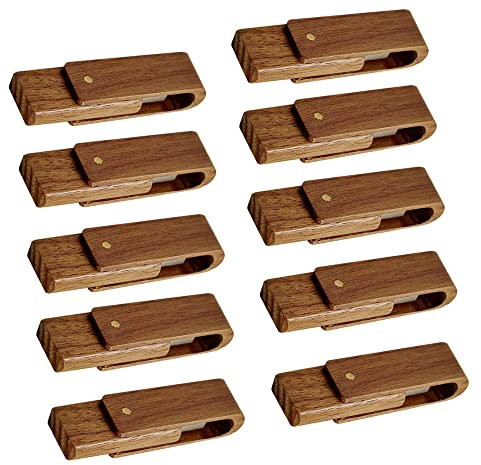10 Stück USB2.0 16GB Flash Drive Holz Speicherstick USB Stick Datenspeicher (USB 2.0 16GB)