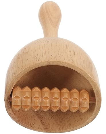 HOMSFOU Masajeador Raspador Herramienta De Raspado Portátil En Forma De Copa Masajeador En Forma De Copa Para Espalda Para Hogar Gimnasio Yoga Oficina 7.48 X 3.54 X 3.54 Pulgadas