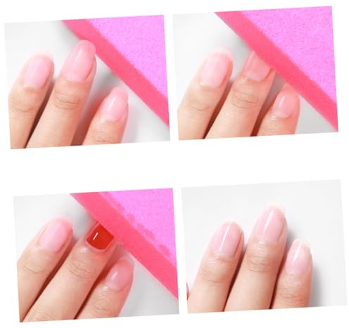 Housoutil 10pezzi Unghie Levigatura delle Unghie Raspa per Strumento per Nail Art Lucidante per Blocchi per Lucidatura Spugne per Modellare