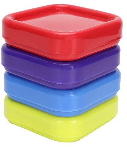 Magnetisches Nähnadelkissen, 4 Farben, Zentrale Rille für Einfachen Zugang Zur Nadel, Aufbewahrungslösung für Nadeln, Kleine Tragbare Multifunktionale Saugbox mit Halterung