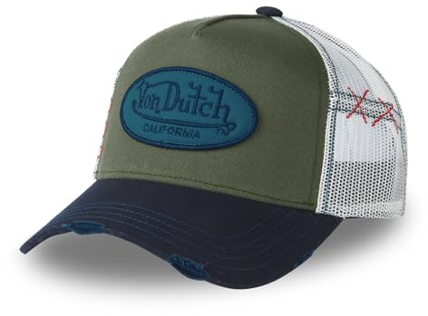 Von Dutch Kappe für Damen und Herren, Trucker-Kappe Navy, verstellbar