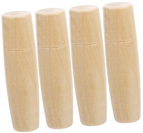 ARTIBETTER 4pcs Small Files Handle Replacement Wood Handles for Hardware Tool Accessories Grill