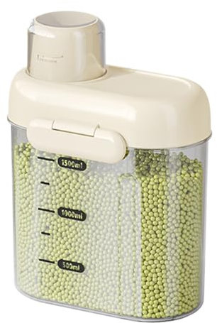 Presentazione Degli Alimenti Secchi - Distributore Di Cereali, Barattoli Sigillati | Utilizzare Ampiamente Contenitori Per Cucina Ermetica Chiari Per Farina, Snack Dispensa, Supporto Di Zucchero, Bido