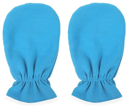 SOIMISS Guantes Exfoliantes Cuidado Piel Tamaño Medio Aceites Esenciales Térmicos para Spa Manos Secas y Agrietadas Uso Diario
