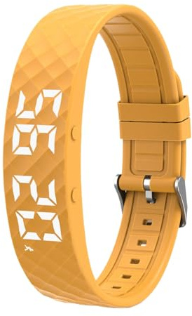 Genérico Brazalete De Reloj Despertador - Reloj con Temporizador Silencioso,Muñequera de Despertador con Vibración Ajustable | para Dormir Personas Mayores Hombres Mujeres Adultos Niñas Niños