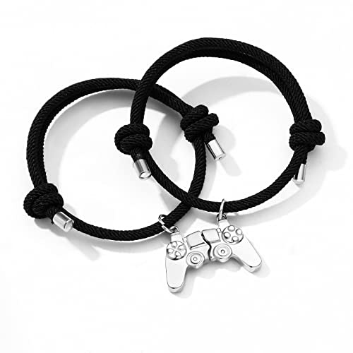 ZYHARUKO Runde Armbänder, Gamepad für beste Freunde, passendes Schmuckgeschenk für Spieler, beste Jungen und Mädchen für Paare, Einheitsgröße, Wie beschrieben