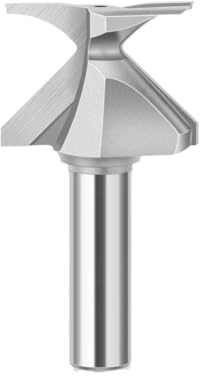 Mèche de routeur intégrée à cintrage d'arc R10 R18 R30 R50, coupe formage rayon for porte en bois, panneau mural, armoire, contreplaqué MDF, travail du, 1 pièce(12.7xR30)
