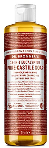 Dr. Bronner's – Savon liquide, Eucalyptus – 475 ml